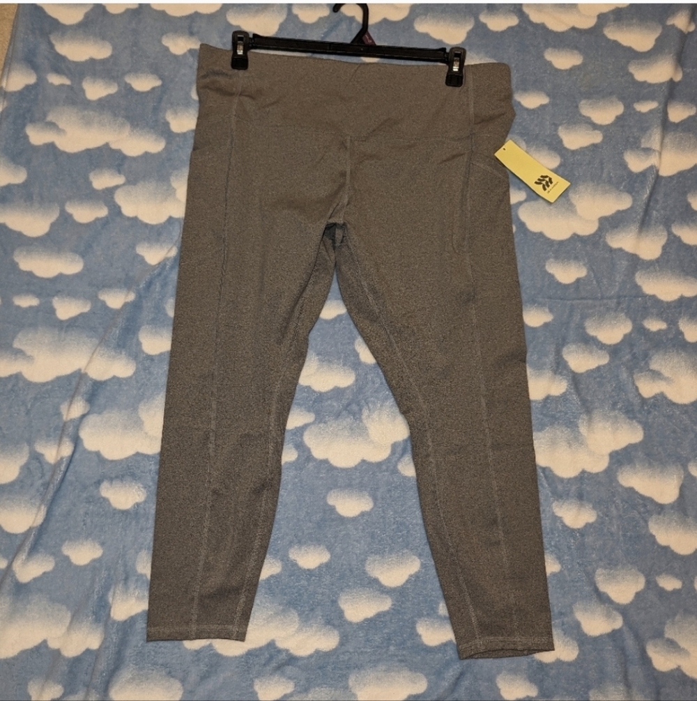 Nwt All In Motion Gray Leggings